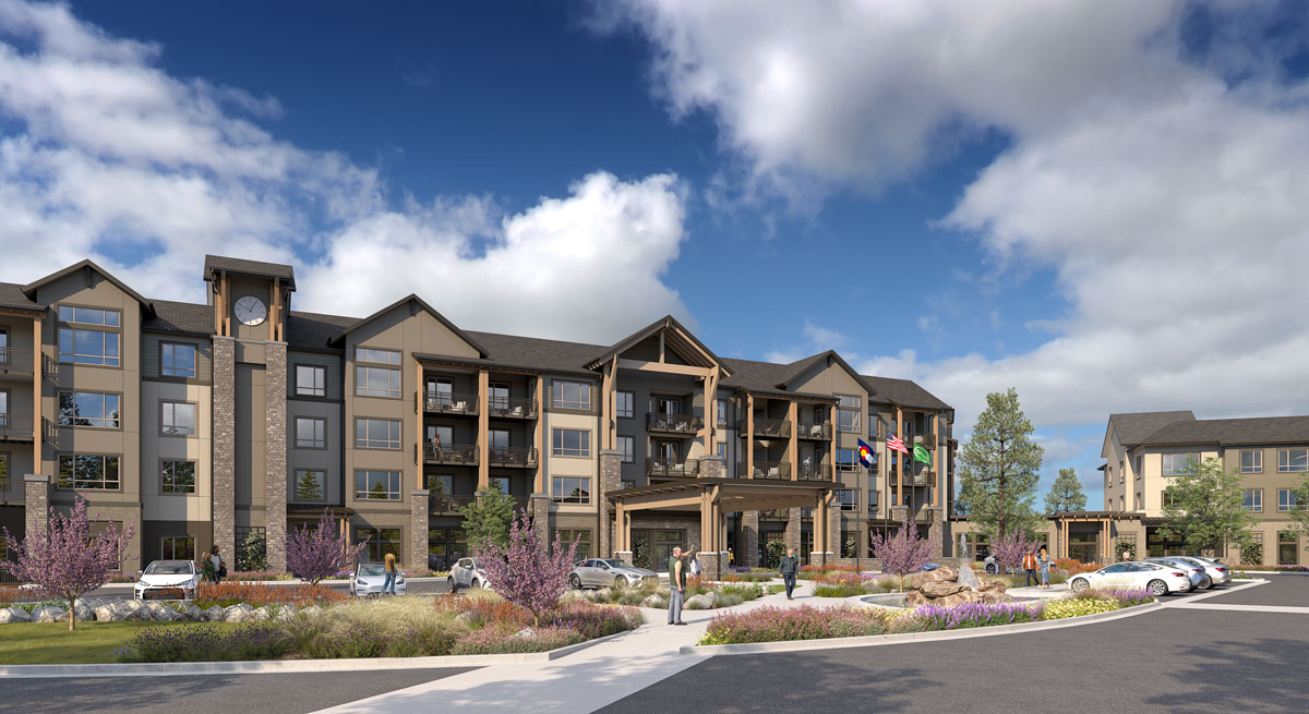 Touchmark at Harmony Ridge Rendering