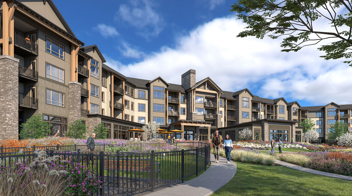 Touchmark at Harmony Ridge Rendering